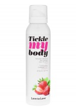 Mousse crépitante Tickle My Body fraise Tickle My Body Love to Love